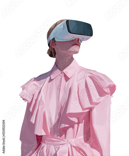 Modern fashion illustration vector