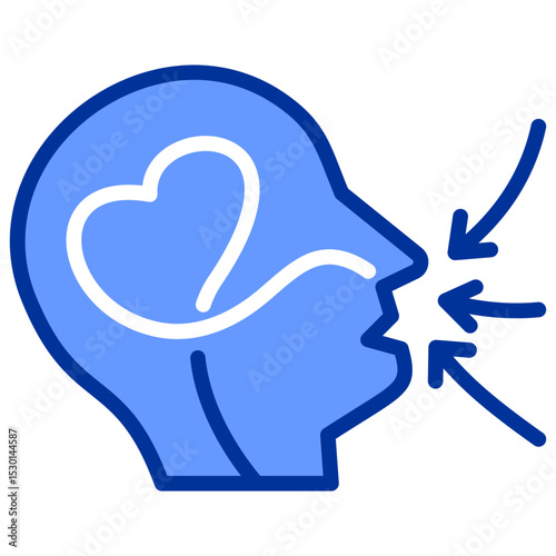 Calm Breathing Icon