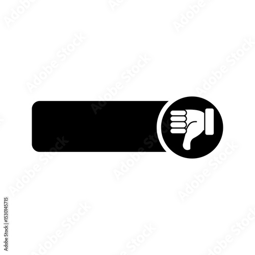Rejection pixel perfect linear icon. Negative response, Person showing stop gesture vector illustration on white background

