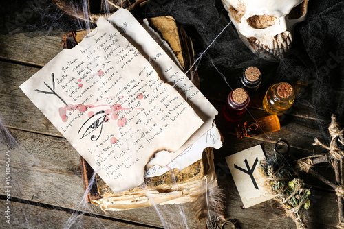Witch's magic attributes on...
