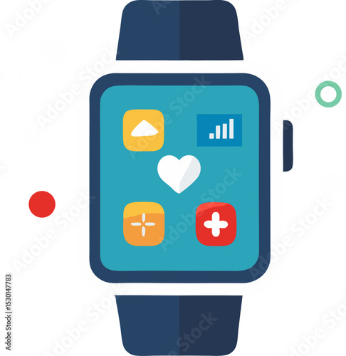 displaying social network icons, symbolizing cloud-based communication and internet technology