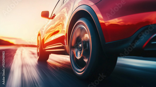 red sports car