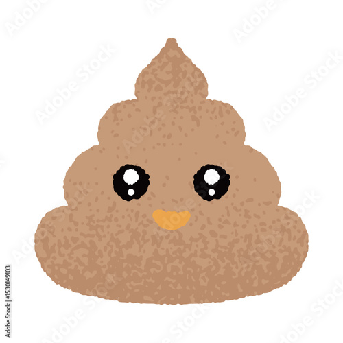 ユニークなうんちのイラスト素材