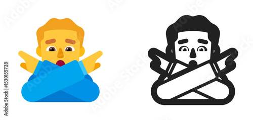 Person Blue Shirt Blond Hair Emoji