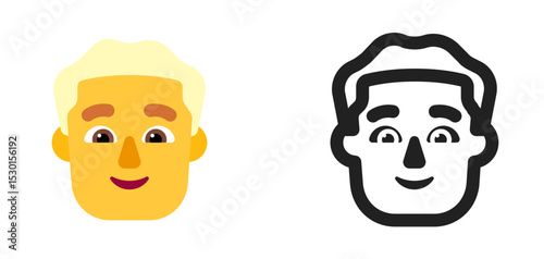 Yellow Happy Face Emoji