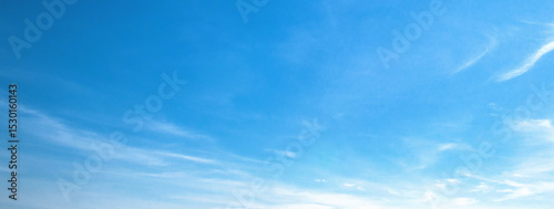 clear blue sky with clouds