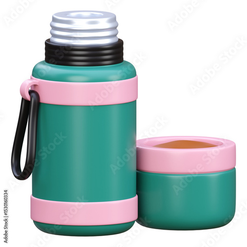 3d render hermos Bottle