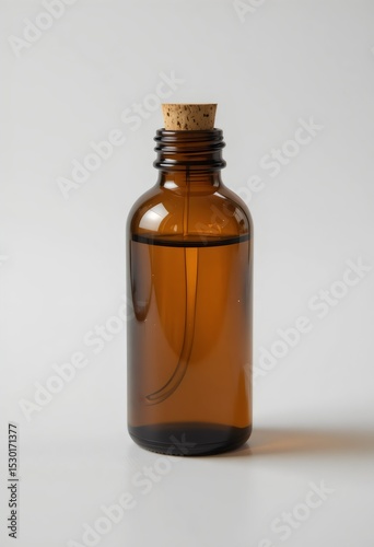 medicine bottle with a label