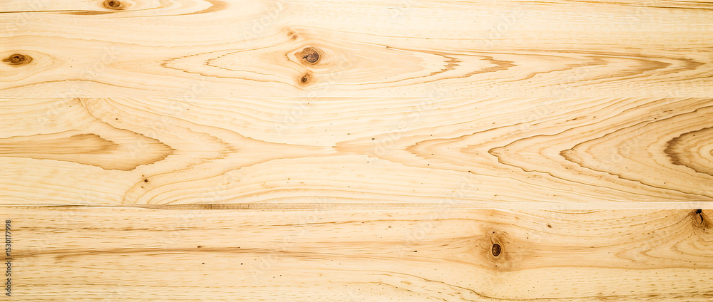 Fototapeta premium Light brown wooden planks texture background with visible wood grain and knots.close up photo of premium wood texture.