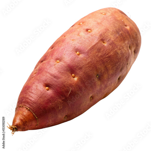 Yam stock image on transparent background 