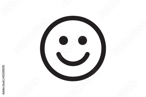 Emotion Dot silhouette vector with white background