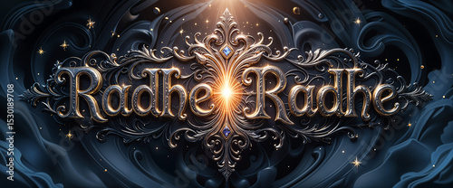 Radhe Radhe - 3d Logo