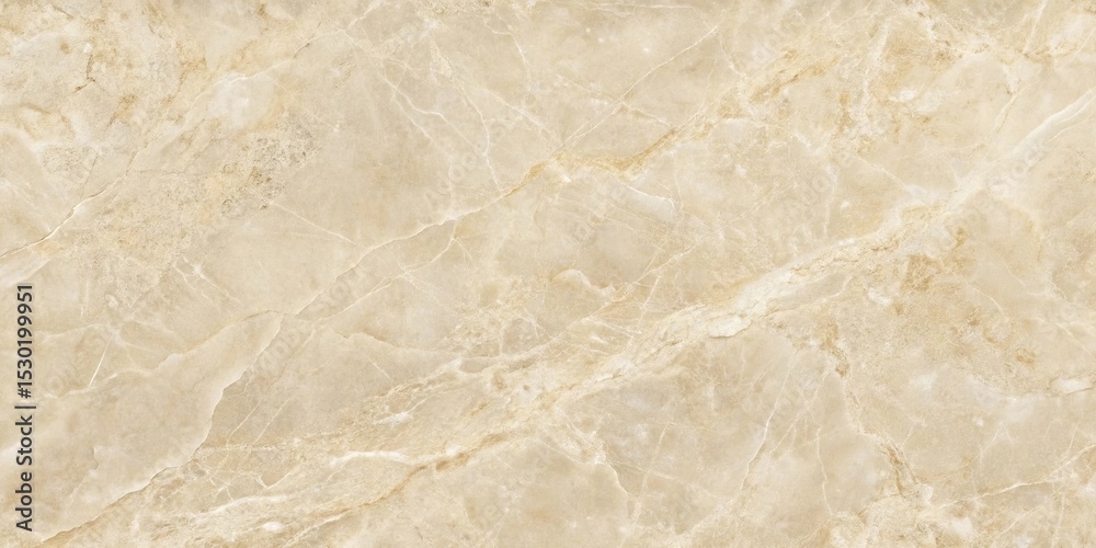 Fototapeta premium High-Resolution Image of Elegant Beige Marble Texture with Intricate Veining Patterns for Design Applications