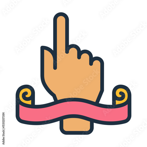 Hand-Labeled Product Icon