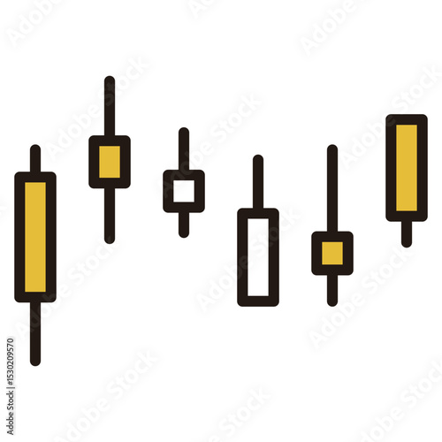 ローソク足のイラスト