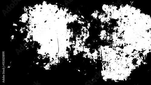 Wallpaper Mural Distressed Grunge Splatter Frame Texture, High-Contrast Abstract Overlay for Edgy Graphic Design Torontodigital.ca