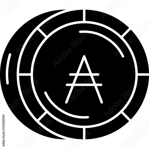 Argentine Peso Coin Icon