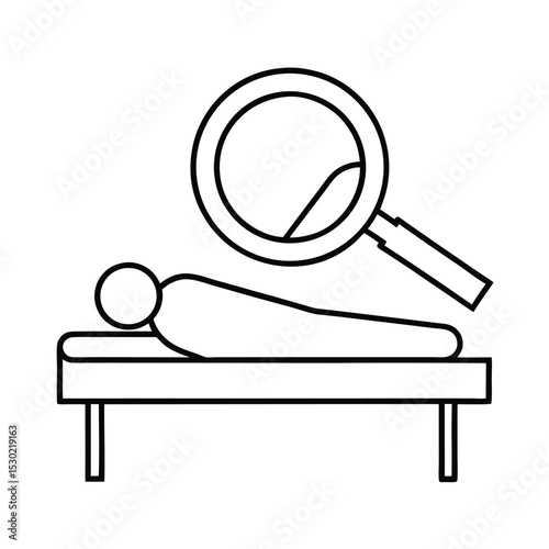 vector illustration of a man reading a book
