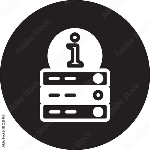 Server glyph icon