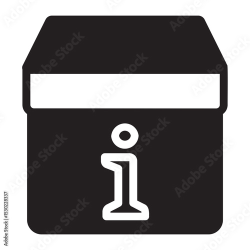 Box glyph icon