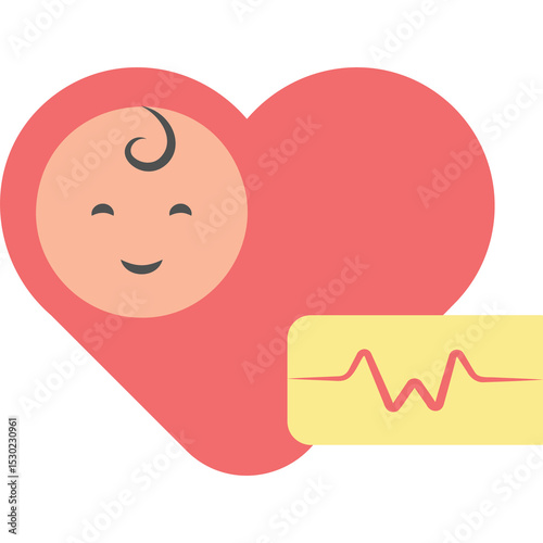 Child Cardiology Illustration