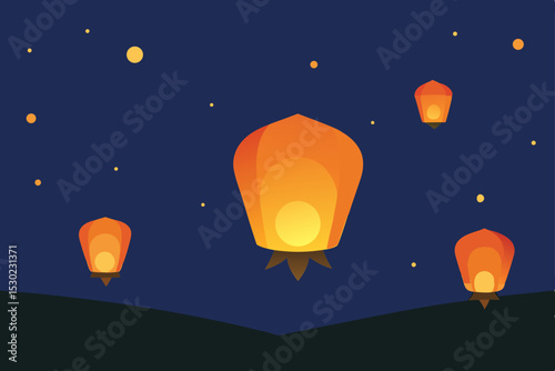 hot air balloon in sky