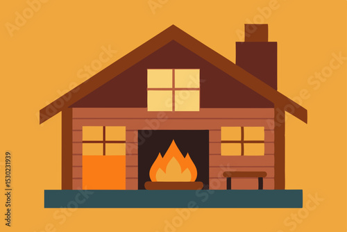 illustration of a house