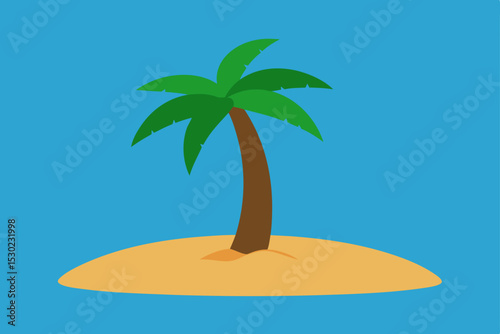 palm trees on the beach