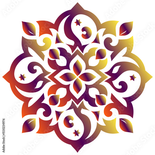 Abstract floral background captivating watercolor patterns gradient floral dreams