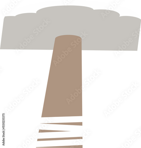Travel & Adventure Flat Illustration Element