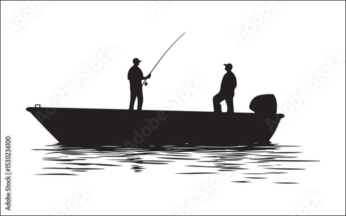 fishing in the lake