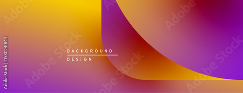 Abstract gradient background. Orange, purple hues blend smoothly. Minimalist design features text background design. Modern aesthetic.