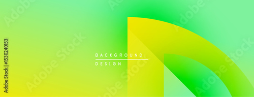Abstract gradient background. Yellow, green hues blend smoothly. Minimalist design features text overlay, simple shapes. Modern aesthetic.