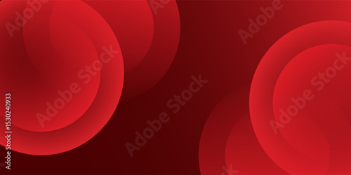 Red abstract background. Dynamic shapes composition. Eps10 vector