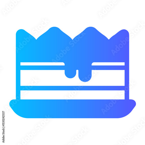 tiramisu gradient icon