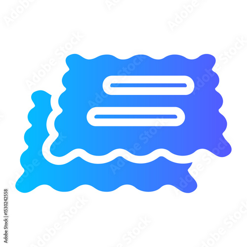 chiacchiere gradient icon