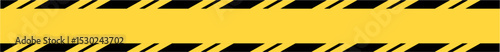 Caution Stripe: Yellow and Black Diagonal Hazard Pattern.