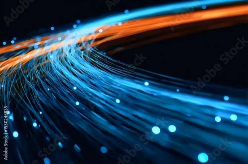 Abstract Network Fiber Optics Technology