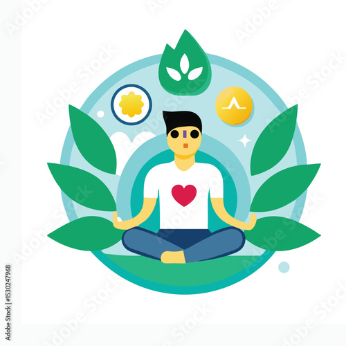 yoga lotus position