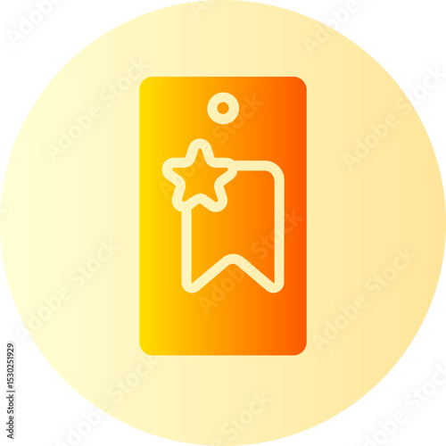 bookmark glyph icon