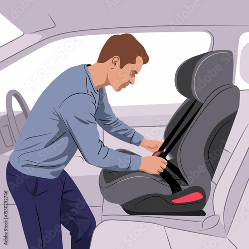 Installing Car Seat