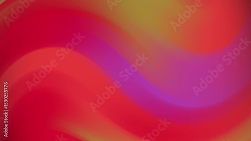 Vibrant Abstract Swirl: Red, Pink, and Gold Gradient