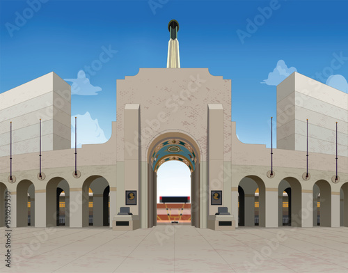 Arena LA Coliseum Storyboard