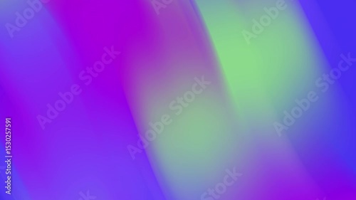 Gradient Flow: Abstract Purple and Green Motion