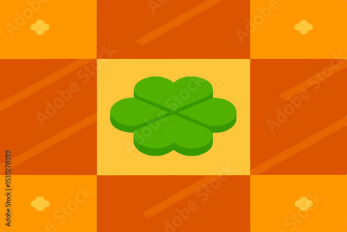 Four-Leaf Clover A Symbol of Luck and Fortune - Irish Charm Design