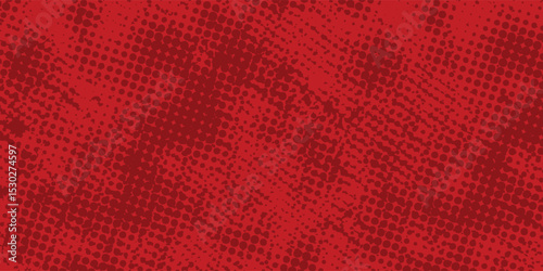 Grunge Red Square Texture For your Design. Empty expressive Distressed modern grunge