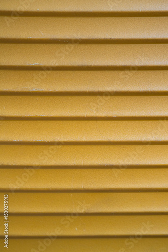 Golden Yellow Striped Metal Surface Texture