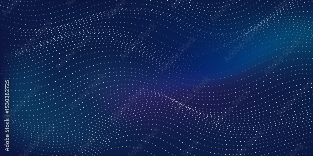 Obraz premium Modern light point Hi-tech digital technology concept. High tech computer illustration abstract