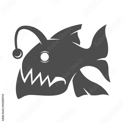 Anglerfish logo icon design