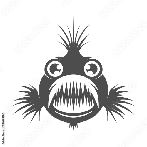 Anglerfish logo icon design